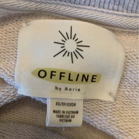 Offline sweatshirt “sometimes sweaty sometimes sleepy”
Gray graphic - Picture 6 of 6